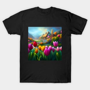 Fairy Tulips Village T-Shirt